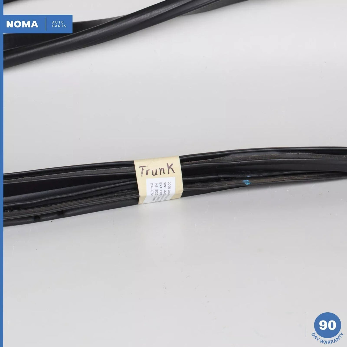 97-06 Jaguar X100 XK8 XKR Convertible Rear Trunk Weatherstrip Seal HJA5372BD OEM - photo 12