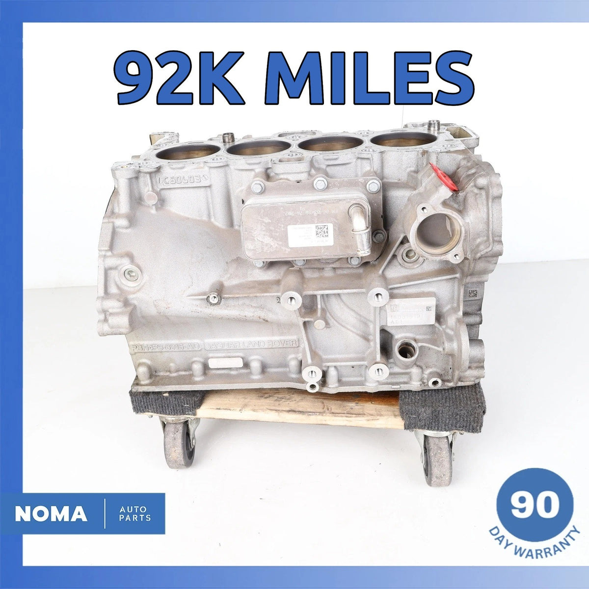 18-23 Range Rover L560 Velar Evoque 2.0L Engine Motor Block Assembly OEM 92k - photo 1