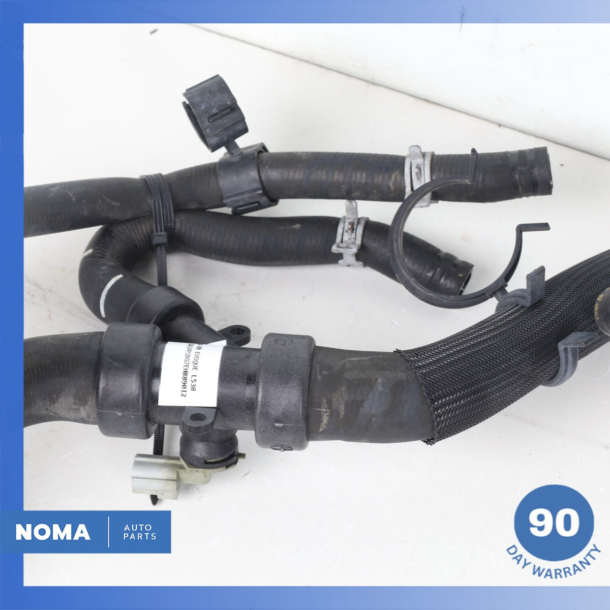 12-17 LR Range Rover Evoque L538 Engine Cooling Water Hose Set w/Thermostat OEM - photo 6