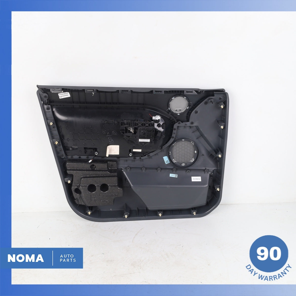 12-19 Range Rover Evoque L538 4DR Front Right Door Trim Panel Assembly Black OEM - photo 10