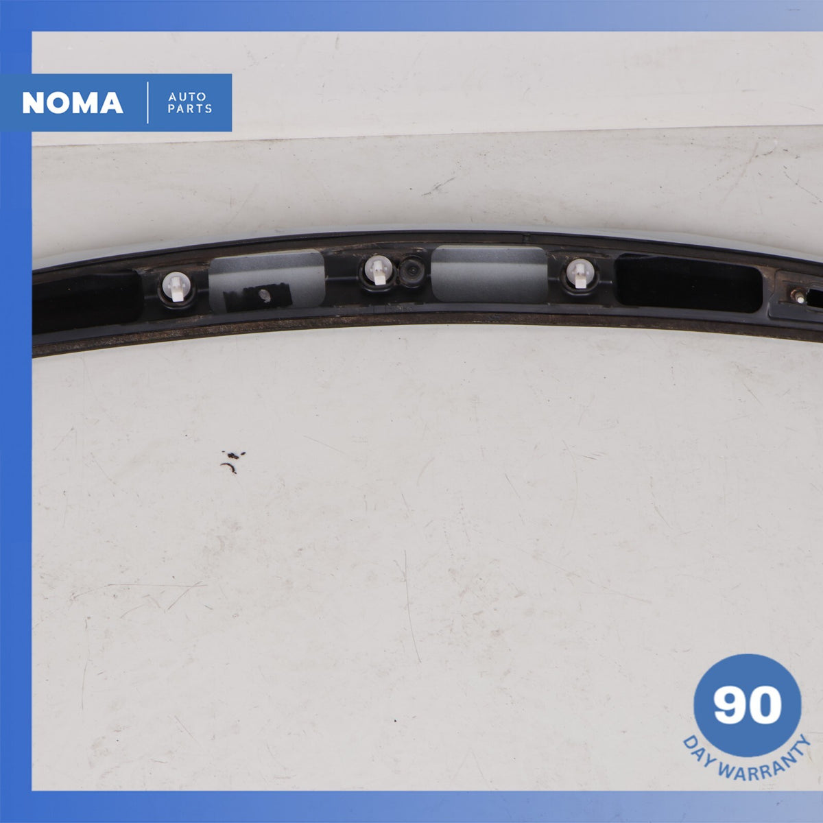 07-15 Jaguar X150 XK XKR Trunk Lid Molding Trim Spoiler Wing Liquid Silver OEM - photo 8