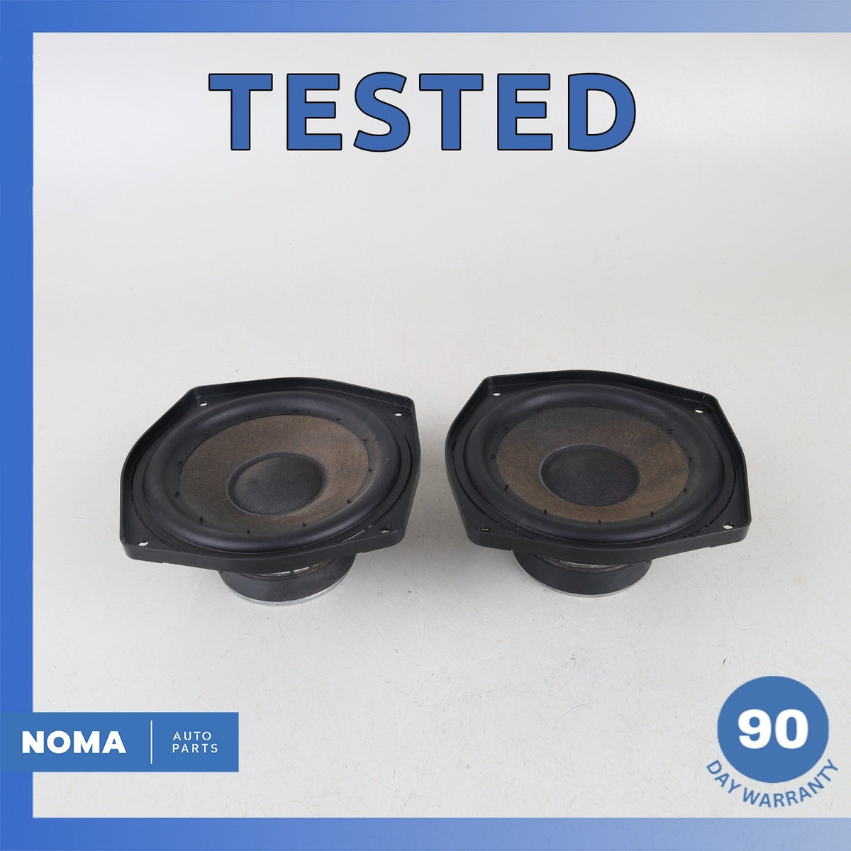09-16 BMW E89 Z4 Front Left & Right Door Top-HiFi Sound Speaker Set OEM - photo 1