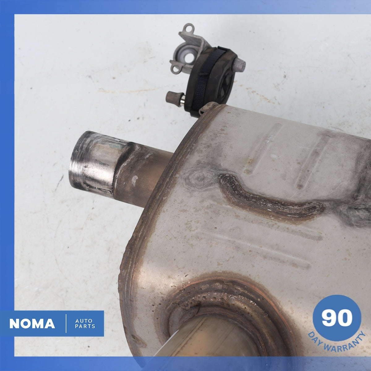 17-19 Audi 4M Q7 Rear Dual Exhaust Muffler Assembly 4M0253181AN OEM - photo 8