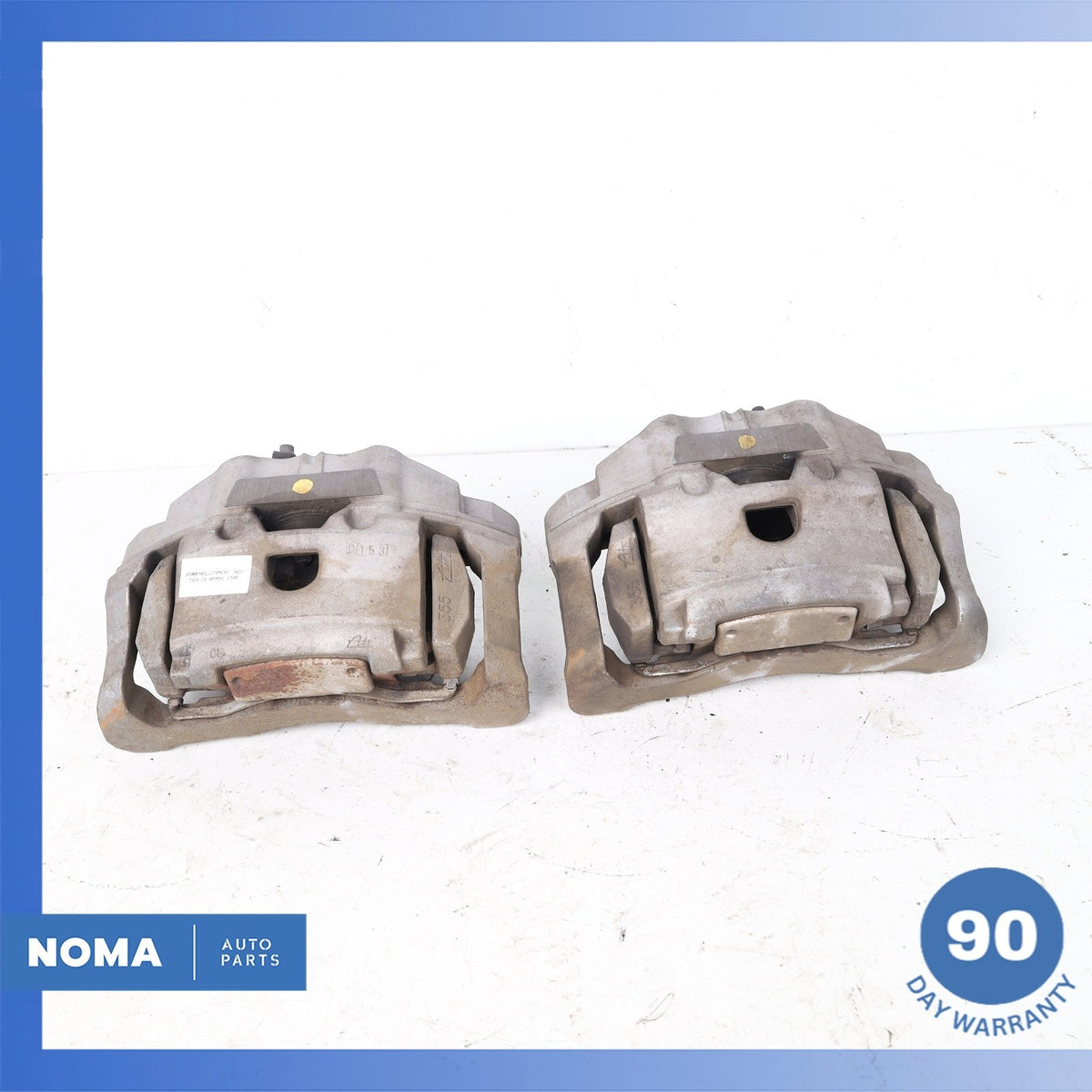 10-15 Jaguar X351 XJ XF XK Front Left & Right Side Brake Caliper Set of 2 OEM - photo 2
