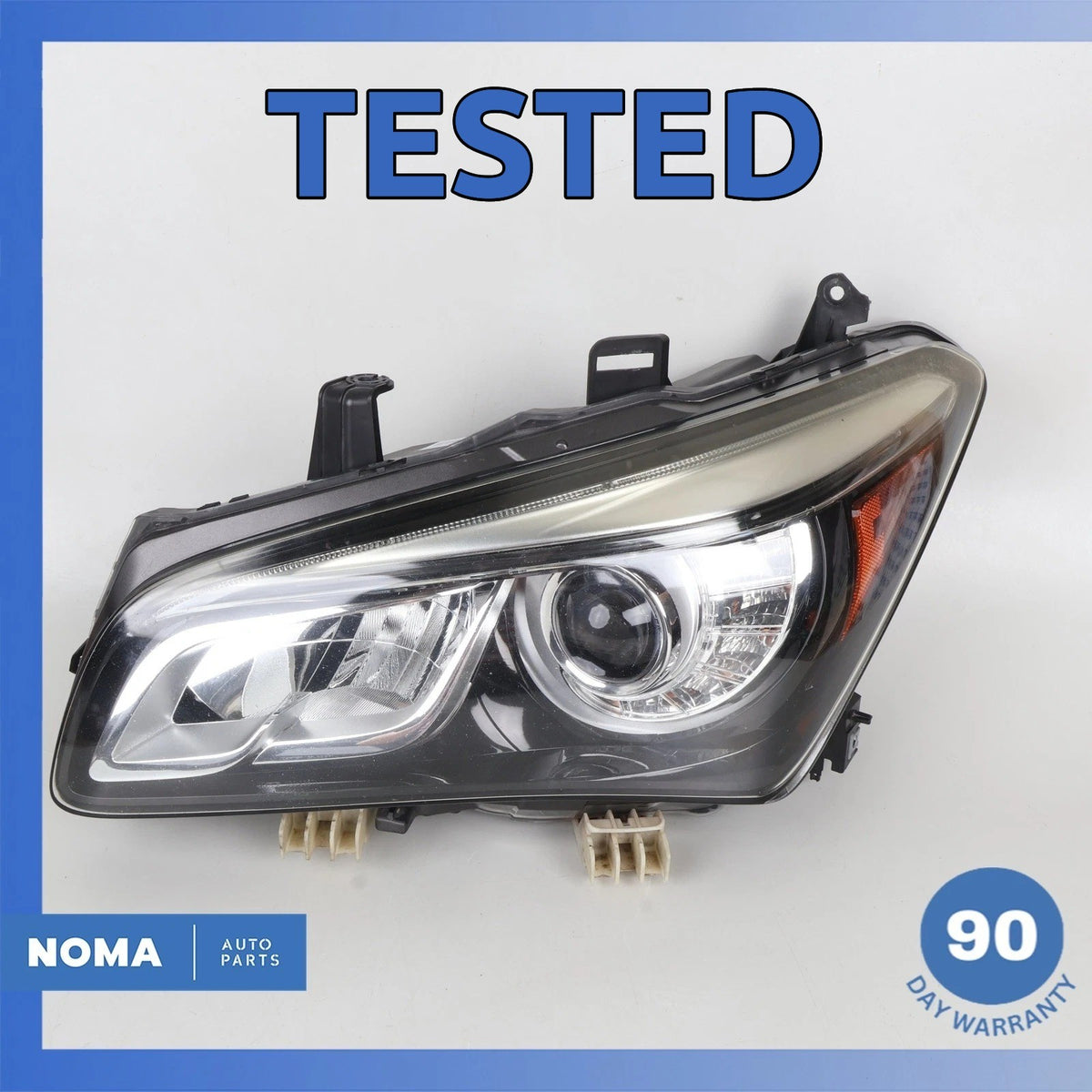 14-17 Infiniti Z62 QX80 Left Side Headlight LED Non-AFS 260605ZA1A OEM - photo 1
