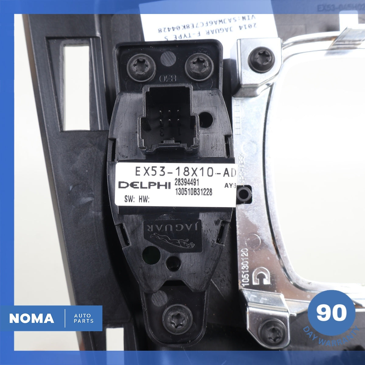 14-24 Jaguar X152 F-Type Center Console Gear Shifter Bezel w/ Switches OEM - photo 5