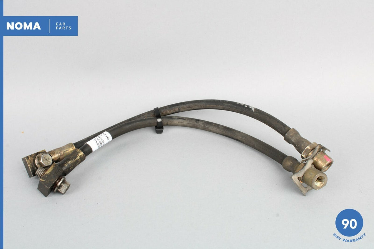 97-03 Jaguar XK8 X100 Rear Right & Left Hydraulic Brake Hose Line Set of 2 OEM - photo 1