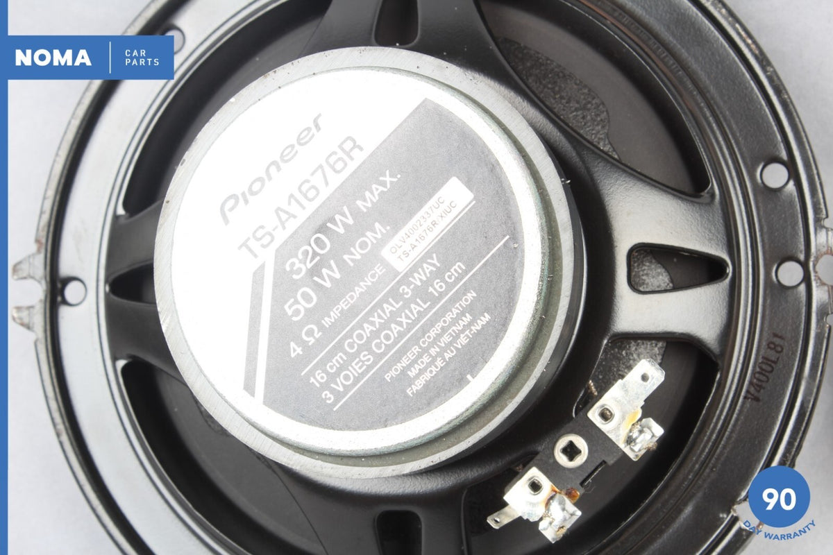 03-08 BMW Z4 E85 Audio Sound Speaker Pioneer Set of 3 TS-A1676R - photo 9