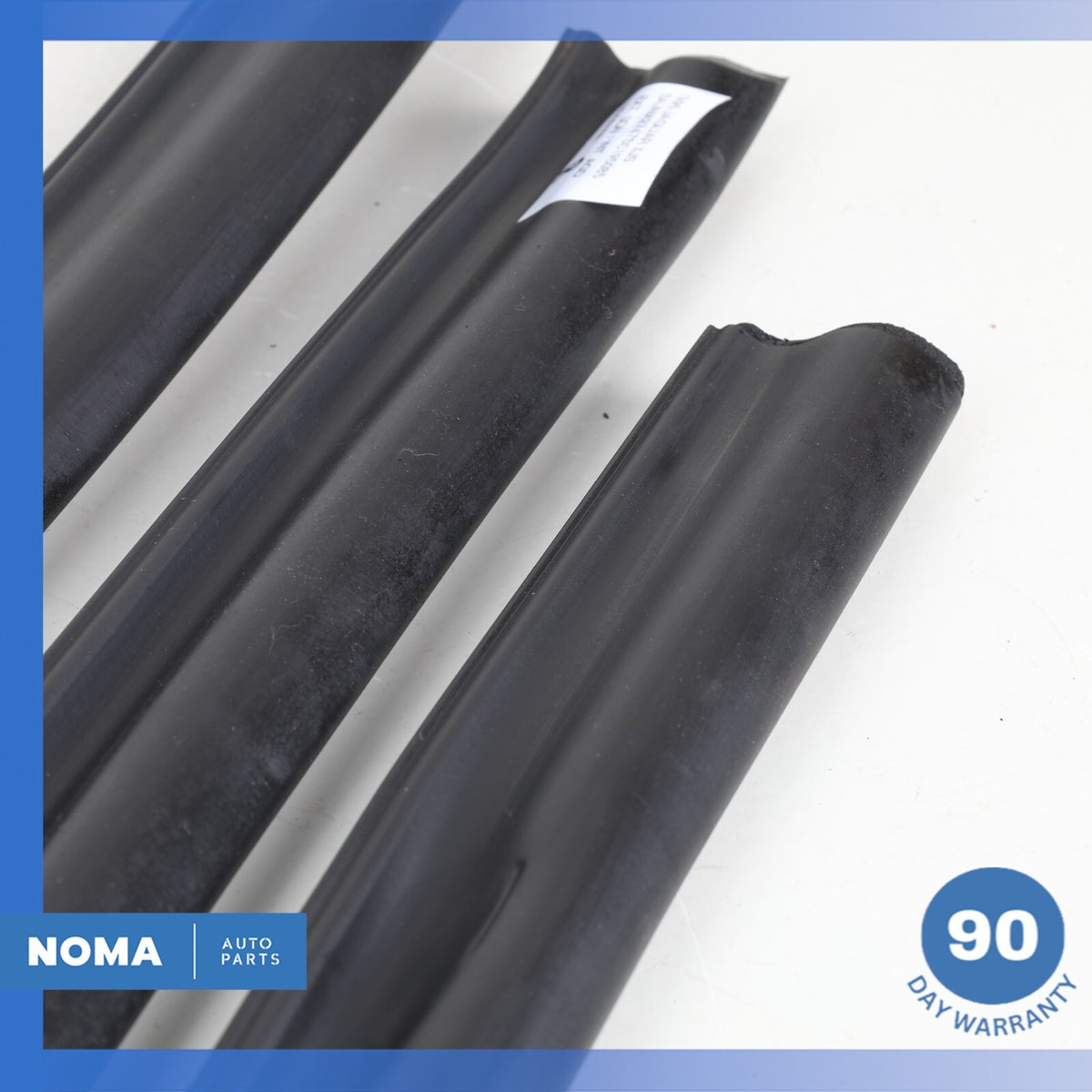 89-96 Jaguar XJS Convertible Top Roof Right Side Outside Molding Seal Set OEM - photo 6