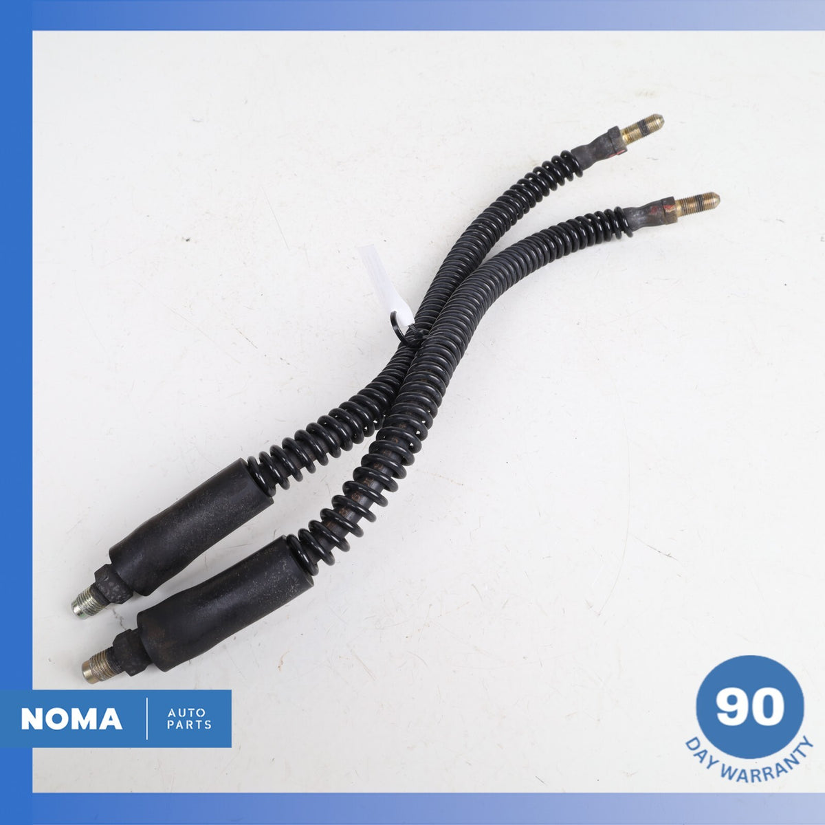 97-06 Jaguar X100 XK8 Front Left & Right Side Flexible Brake Line Set of 2 OEM - photo 5