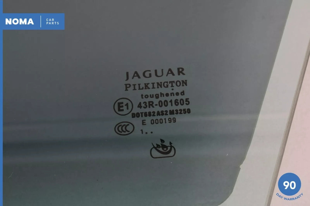 09-15 Jaguar X250 XF Front Left Driver Side Door Window Glass CX2321411AC OEM - photo 6