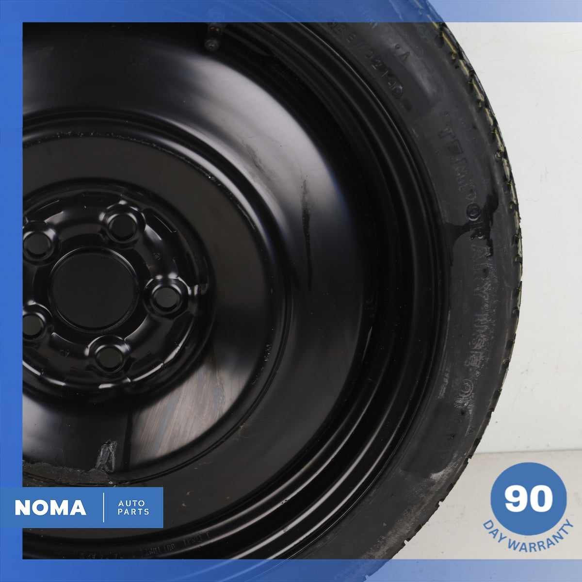 11-17 Lexus ZWA10 CT200h Emergency Spare Tire Wheel Donut Rim 125 70 17" OEM - photo 3