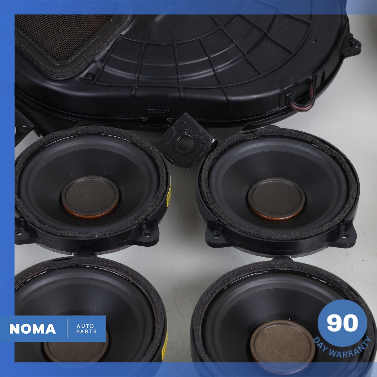 14-22 Range Rover Sport L494 Front & Rear Premium Audio 1200W Speaker Set OEM - photo 8