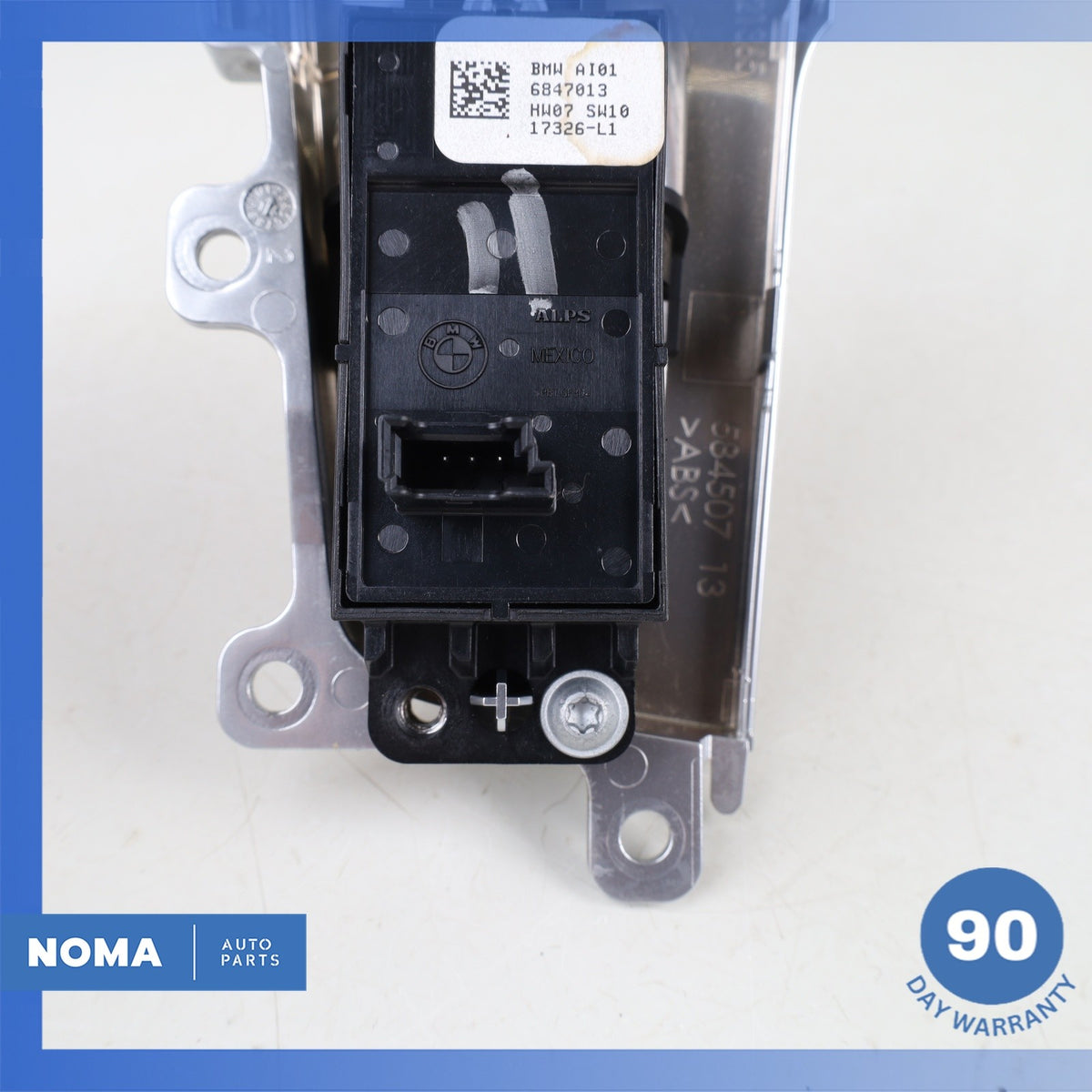 BMW G12 740i 750Li Emergency Parking Brake Auto Hold Control Switch w/ Trim OEM - photo 10