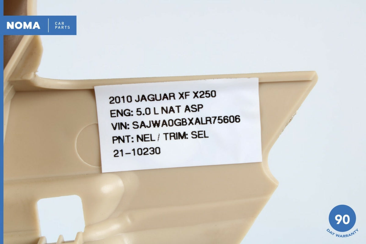 09-15 Jaguar XF XFR X250 Front Right Passenger Side Seat Rail Cover Trim SEL OEM - photo 11