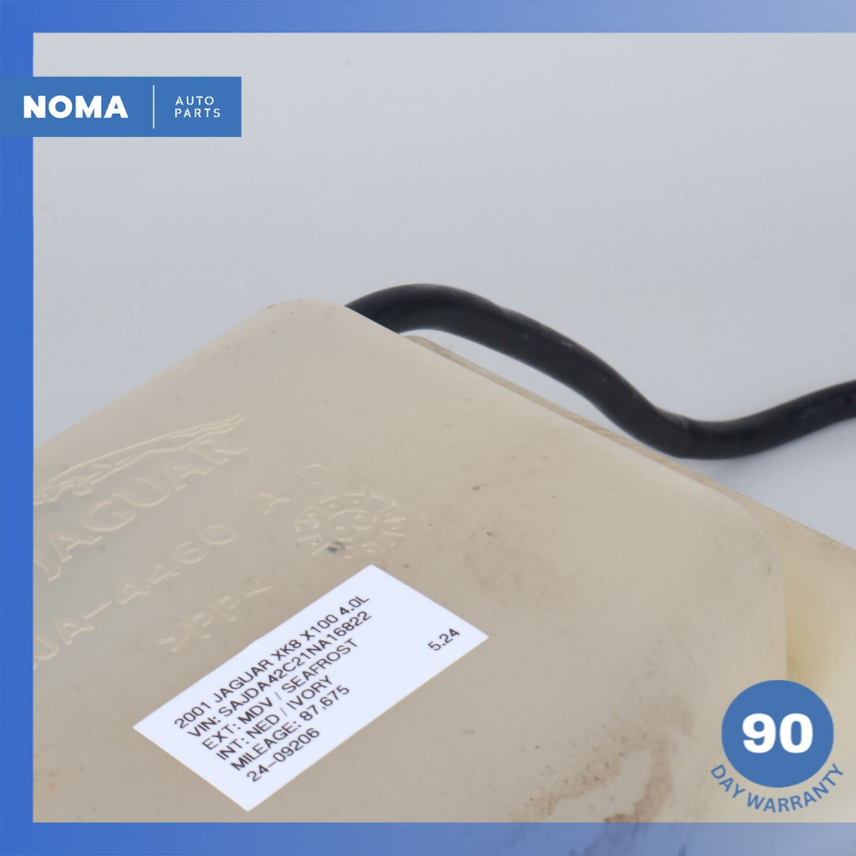 97-06 Jaguar X100 XK8 XKR Engine Coolant Overflow Recovery Bottle MJA4460AD OEM - photo 5