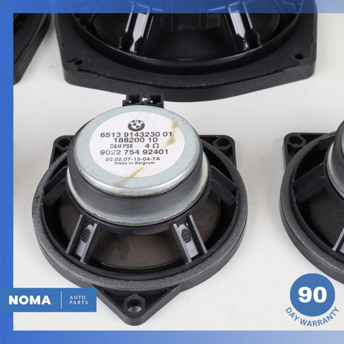 03-08 BMW E85 Z4 Top Hi-Fi Interior Tweeter Speaker Loudspeaker Set OEM - photo 22