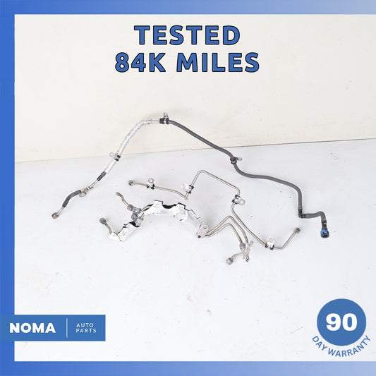 10-23 Jaguar X152 F-Type 5.0L S/C High Pressure Fuel Feed Hose Line Set OEM 84k - photo 1