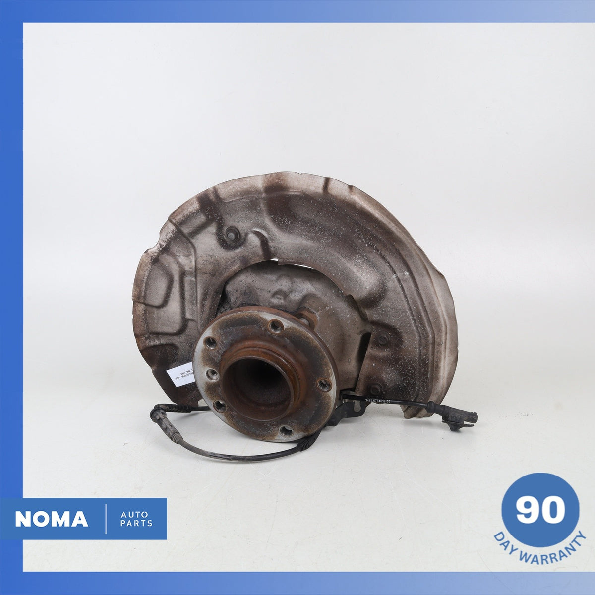 06-16 BMW E89 Z4 Front Left Side Spindle Knuckle Hub w/ Shield 31216793923 OEM - photo 2