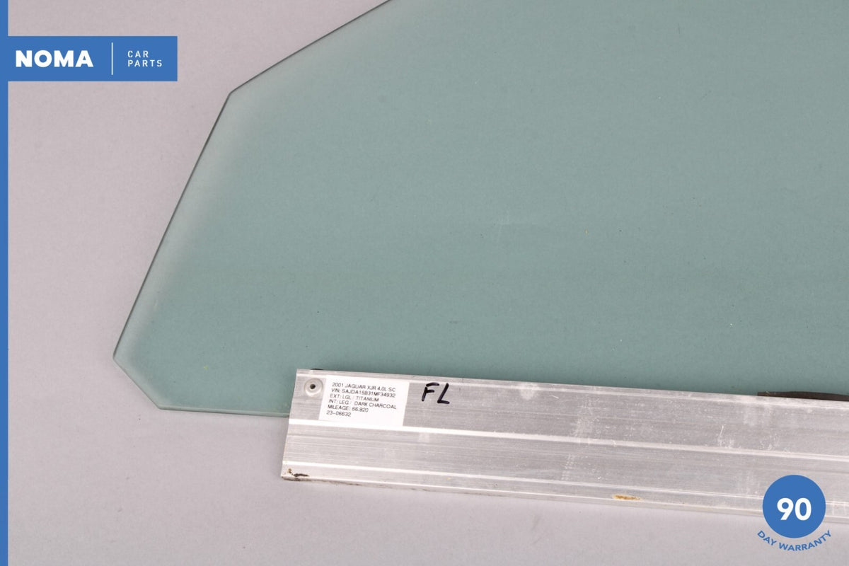 98-03 Jaguar XJ8 XJR VDP X308 X300 Front Left Driver Side Door Window Glass OEM - photo 4
