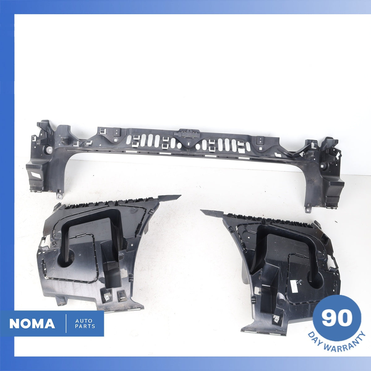 10-13 BMW F07 535i 550i GT Rear Bumper Support Mount Bracket Set OEM - photo 1