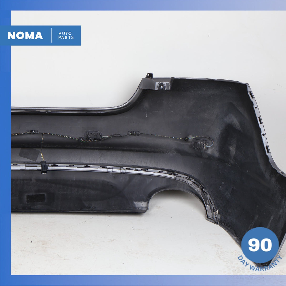 12-15 Jaguar X250 XF Base Rear Bumper Cover Assembly w/Park Assist Grey OEM - photo 19