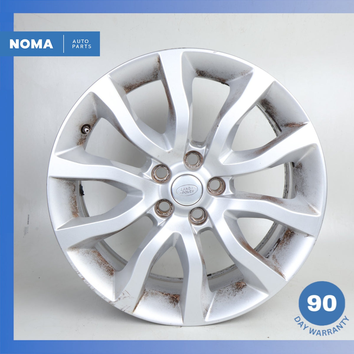 14-22 LR Range Rover Sport L494 8.5 x R20 20" Wheel Rim Silver OEM - photo 8
