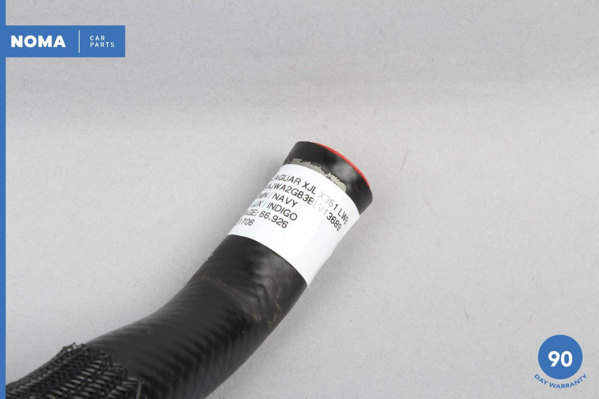 10-13 Jaguar XJL X351 5.0L NA P/S Power Steering Reservoir To Pump Hose Pipe OEM - photo 9