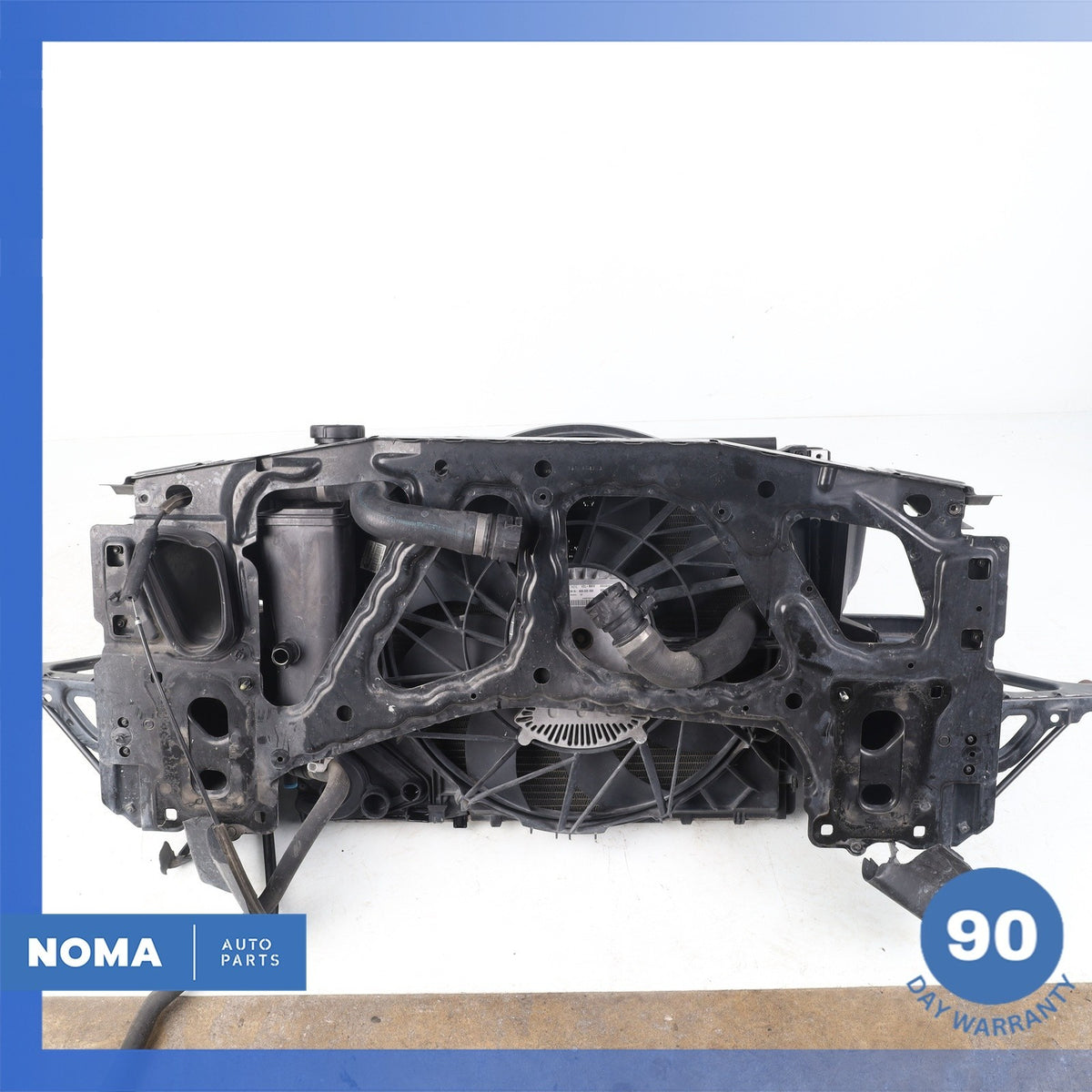 03-08 BMW E85 E86 Z4 Engine Motor Radiator Support Frame Assembly w/ Fan OEM - photo 14