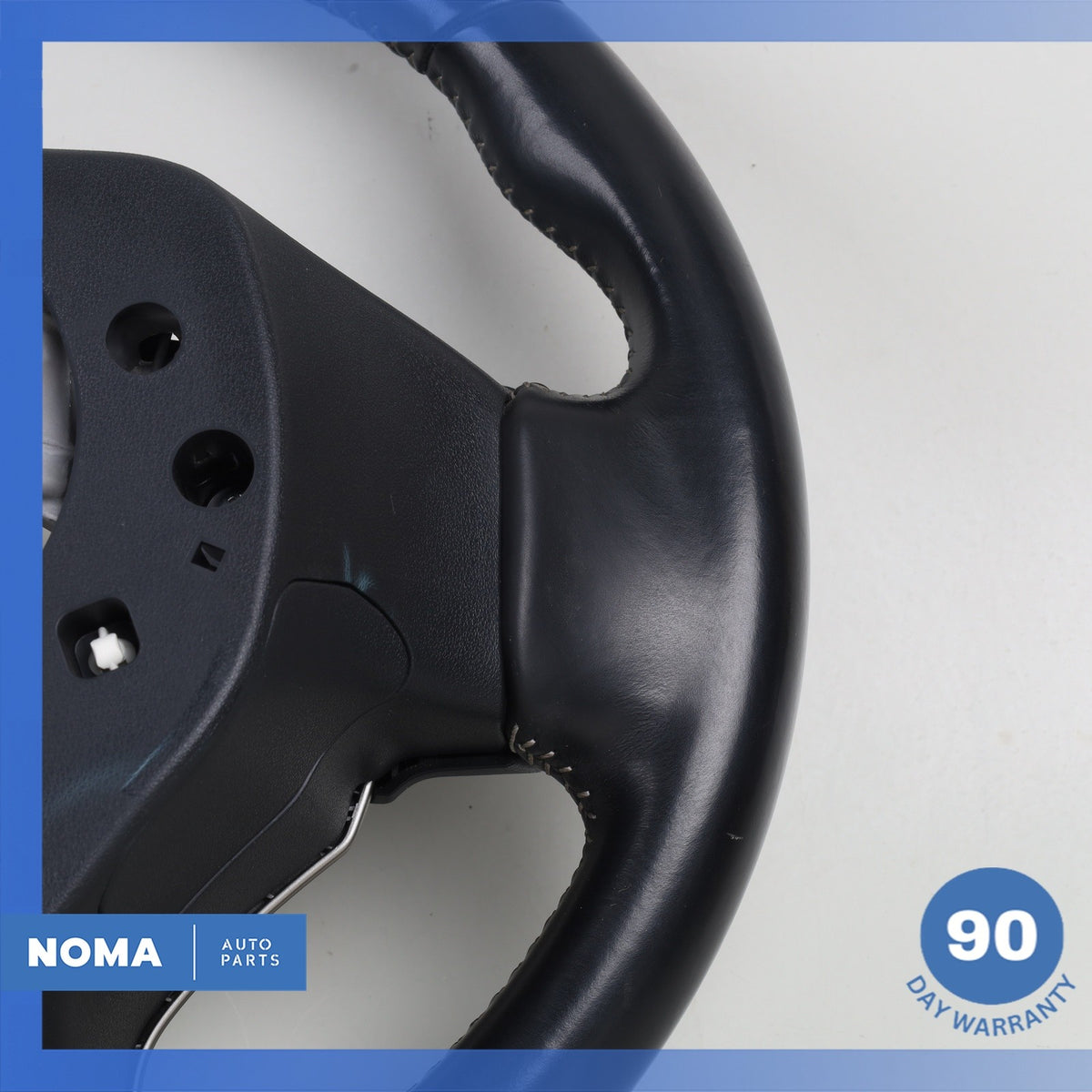 14-17 Lexus ZWA10 CT200h Leather Steering Wheel w/ Switches Black OEM - photo 13