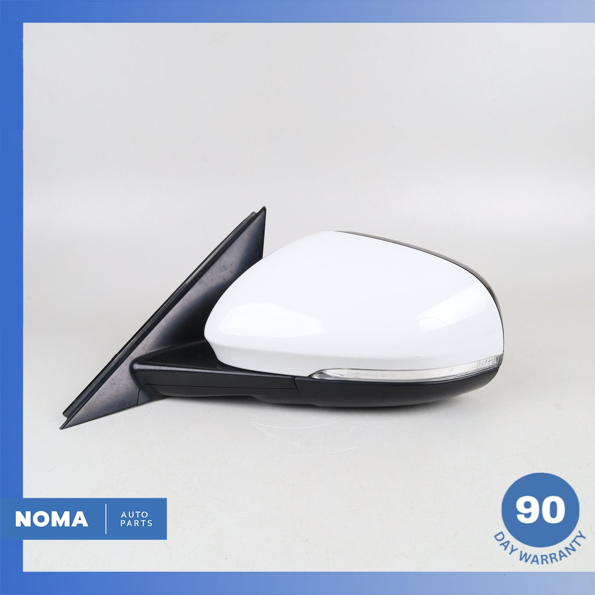 17-19 Jaguar X760 XE Left Driver Side Rear View Door Mirror White OEM - photo 11