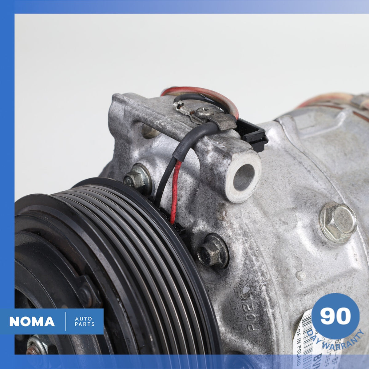 10-23 Jaguar X351 XJ LR4 Range Rover AC Air Conditioning Compressor Clutch OEM - photo 3