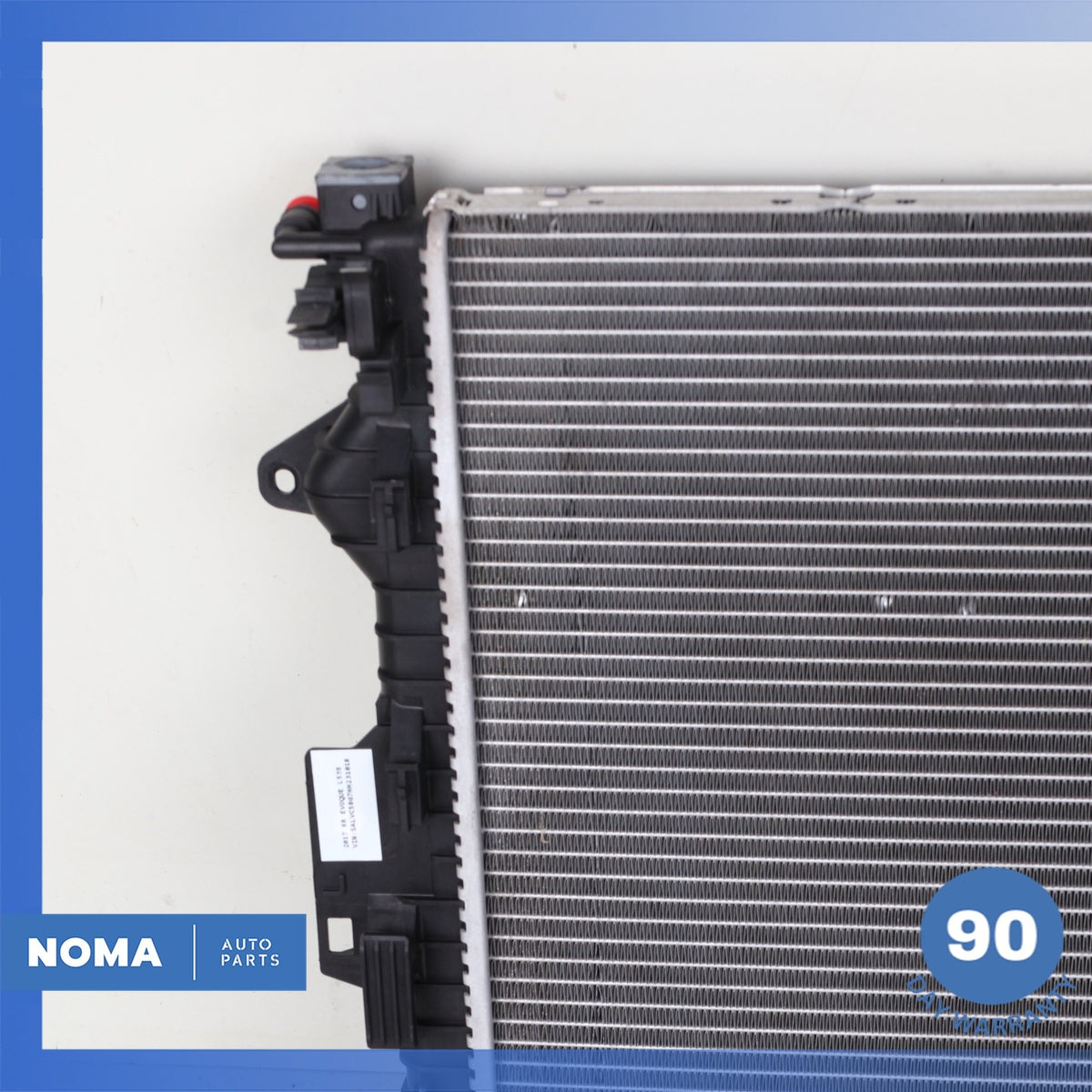 08-17 LR Range Rover Evoque L538 Engine Cooling Radiator Assembly OEM 28k - photo 9