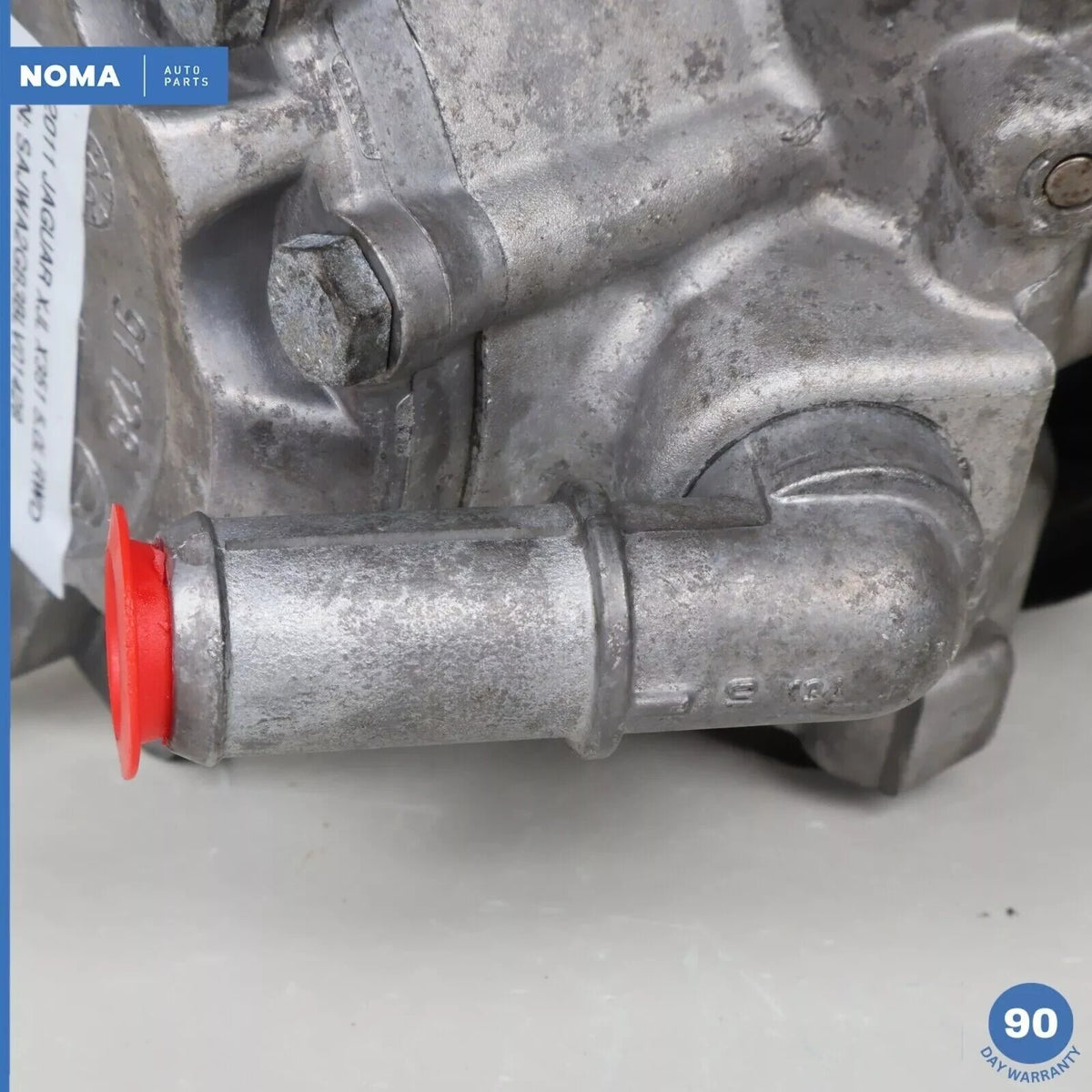 10-19 Jaguar X351 XJL XF 3.0L 5.0L Power Steering Pump Assembly 8W833A674AB OEM - photo 13