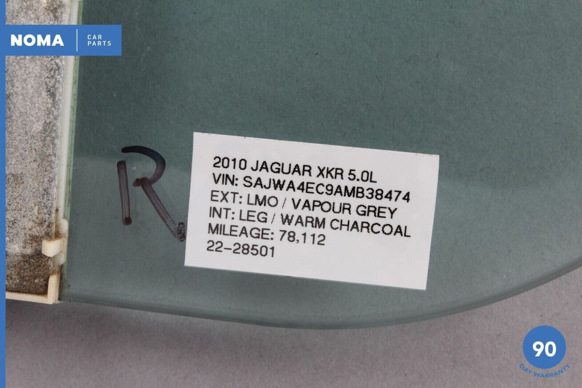 07-15 Jaguar X150 XKR XK XKR-S Front Right Passenger Side Door Window Glass OEM - photo 16