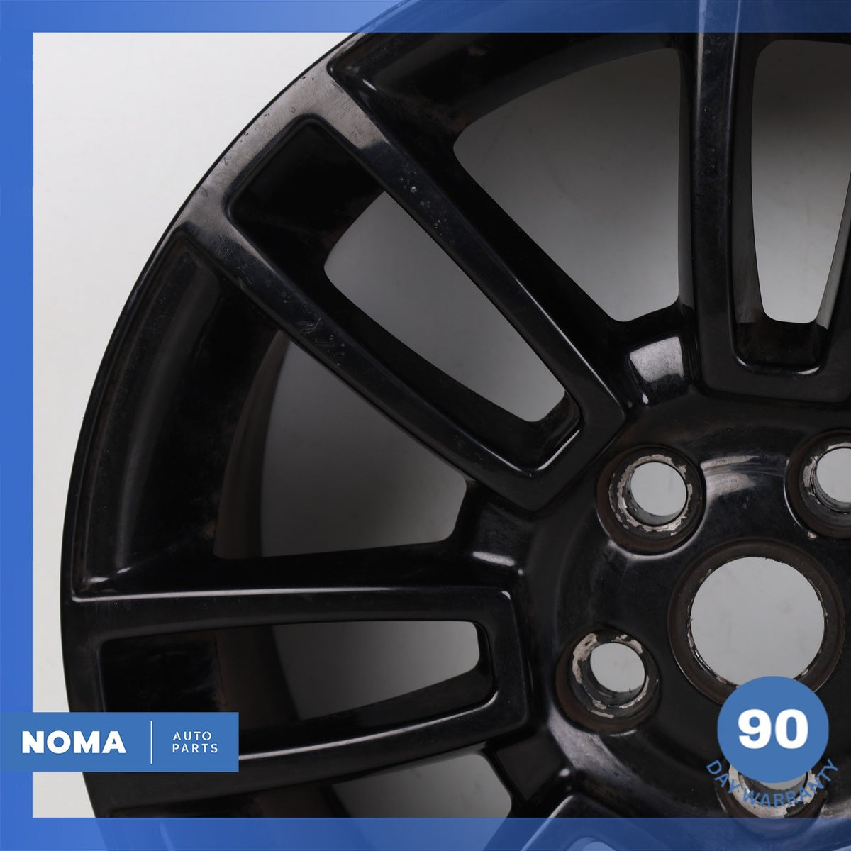 03-12 Land Rover Range Rover L322 HSE 8 x R19 19" Wheel Rim Black OEM - photo 8