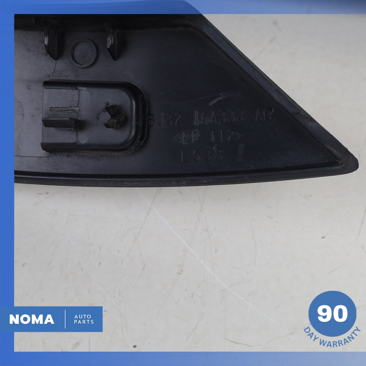 12-19 Range Rover Evoque L538 4DR Rear Left Door Lower Molding Set OEM - photo 12