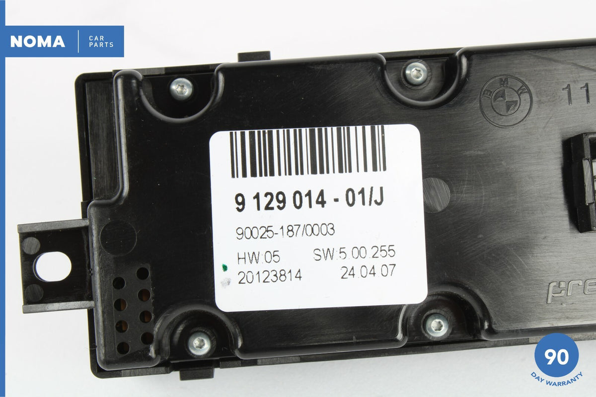 07-13 BMW X5 E70 Rear Center Console AC Climate Control Switch Panel 9129014 OEM - photo 8