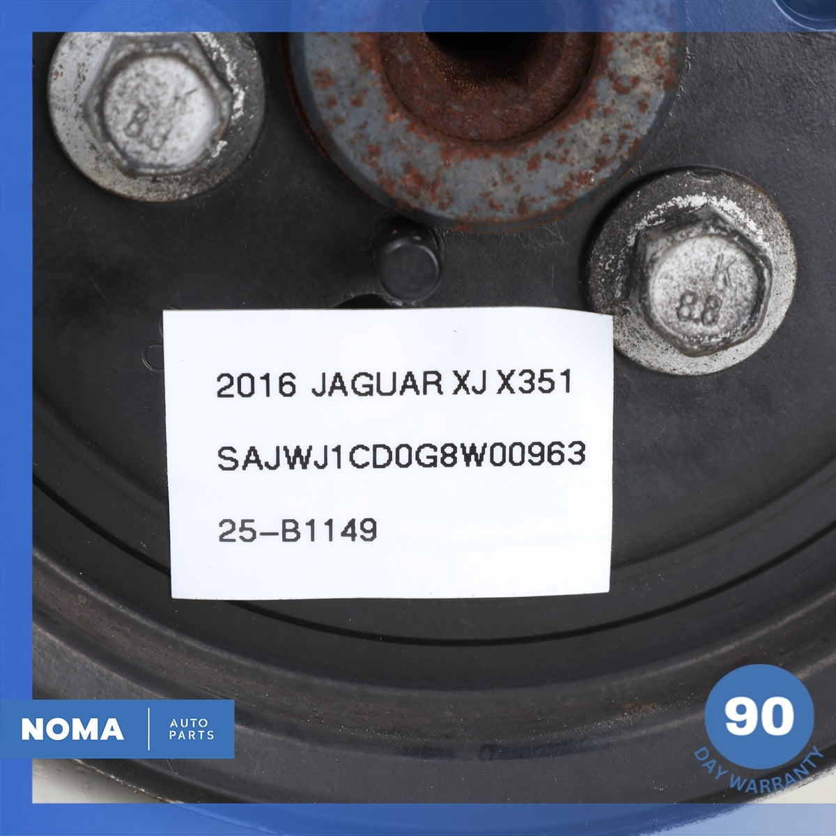 10-19 Jaguar X351 XJ 3.0L 5.0L Power Steering Pump Assembly 8W833A674AB OEM - photo 13