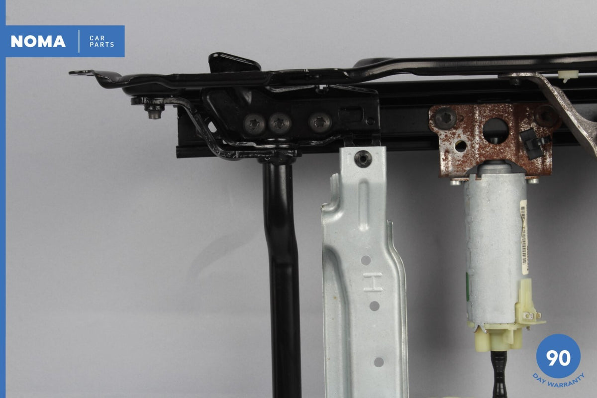 04-09 Jaguar XJ8 X350 SWB Front Right Side Seat Lower Track Rail w/ Motor OEM - photo 3