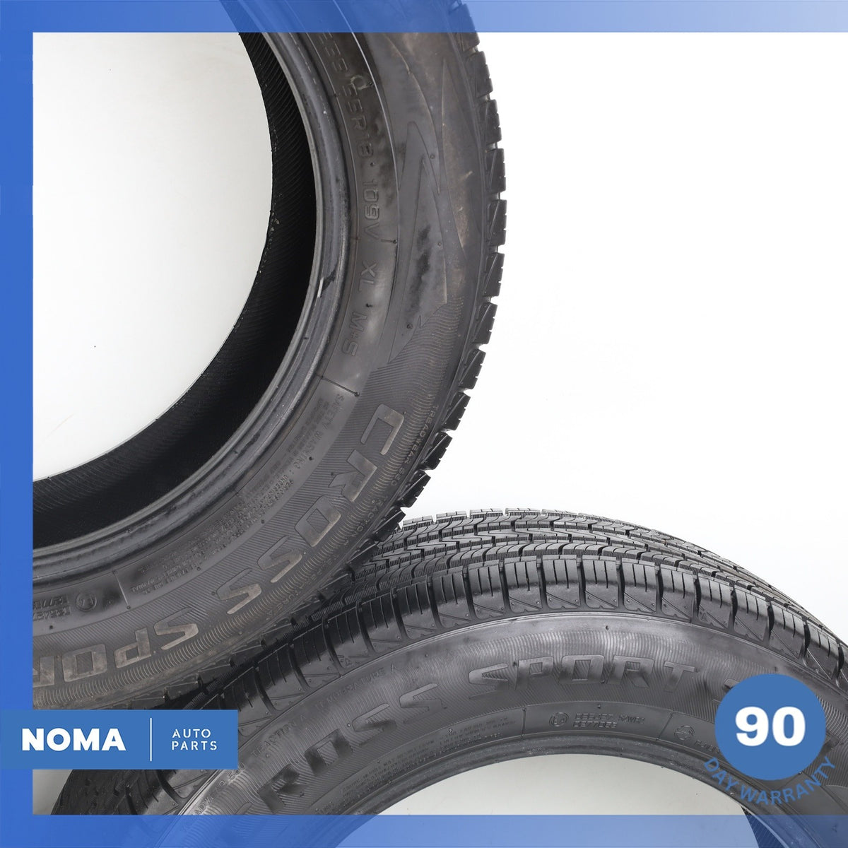 255/55 R18 Nankang Cross Sport SP-9 255 55 18 109V 7/32" Set of 4 Tires - photo 10