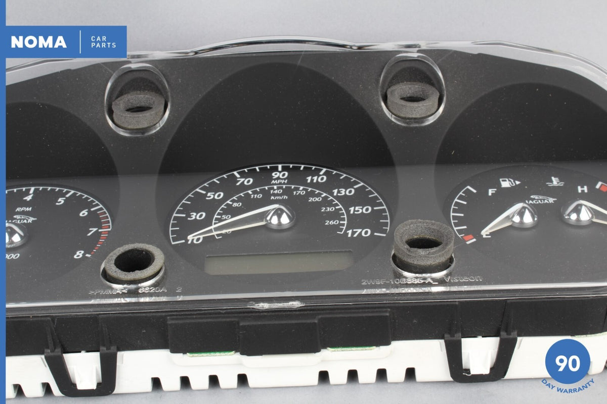 04-09 Jaguar XJ8 VDP X350 X358 Instrument Speedometer Gauge Cluster 67K OEM - photo 7