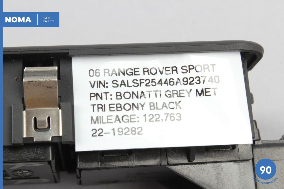 06-09 Range Rover Sport L320 Rear Right Side Door Window & Audio Switch PVJ OEM - photo 10