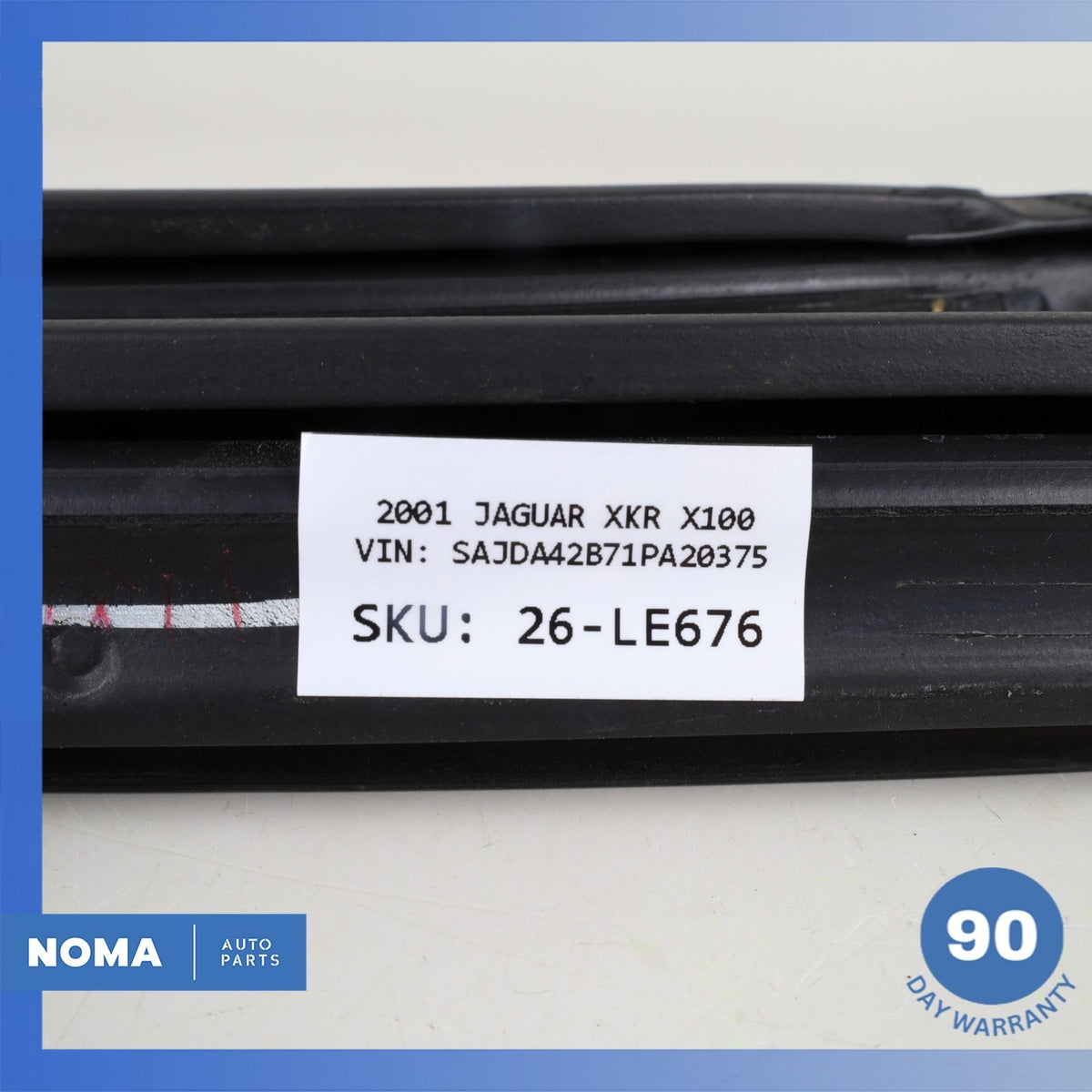 97-06 Jaguar X100 XKR Convertible Top Roof Left Molding Rubber Seal Set OEM 82k - photo 15