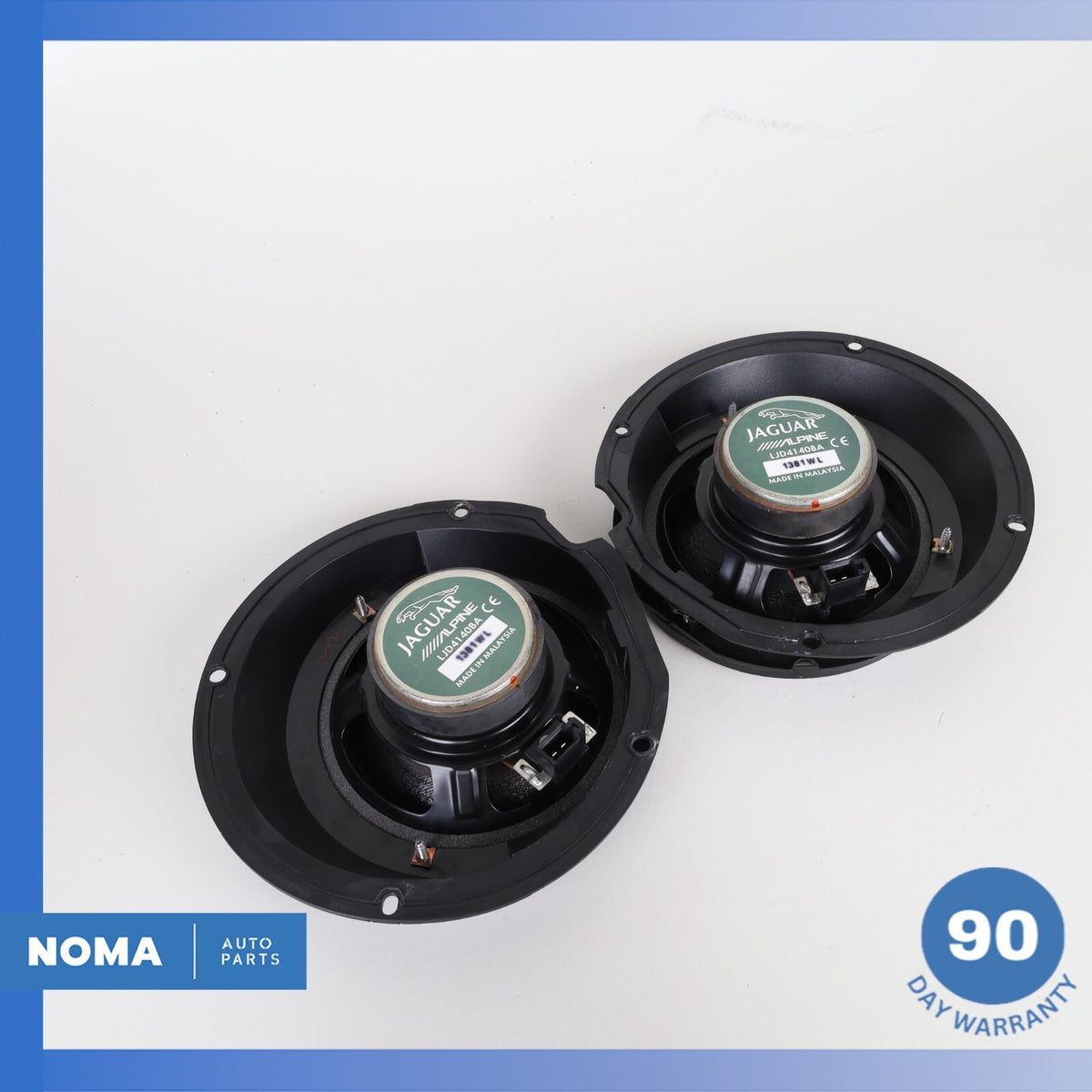 97-06 Jaguar X100 XK8 Right & Left Door Sound Audio Speaker Set Alpine OEM - photo 8
