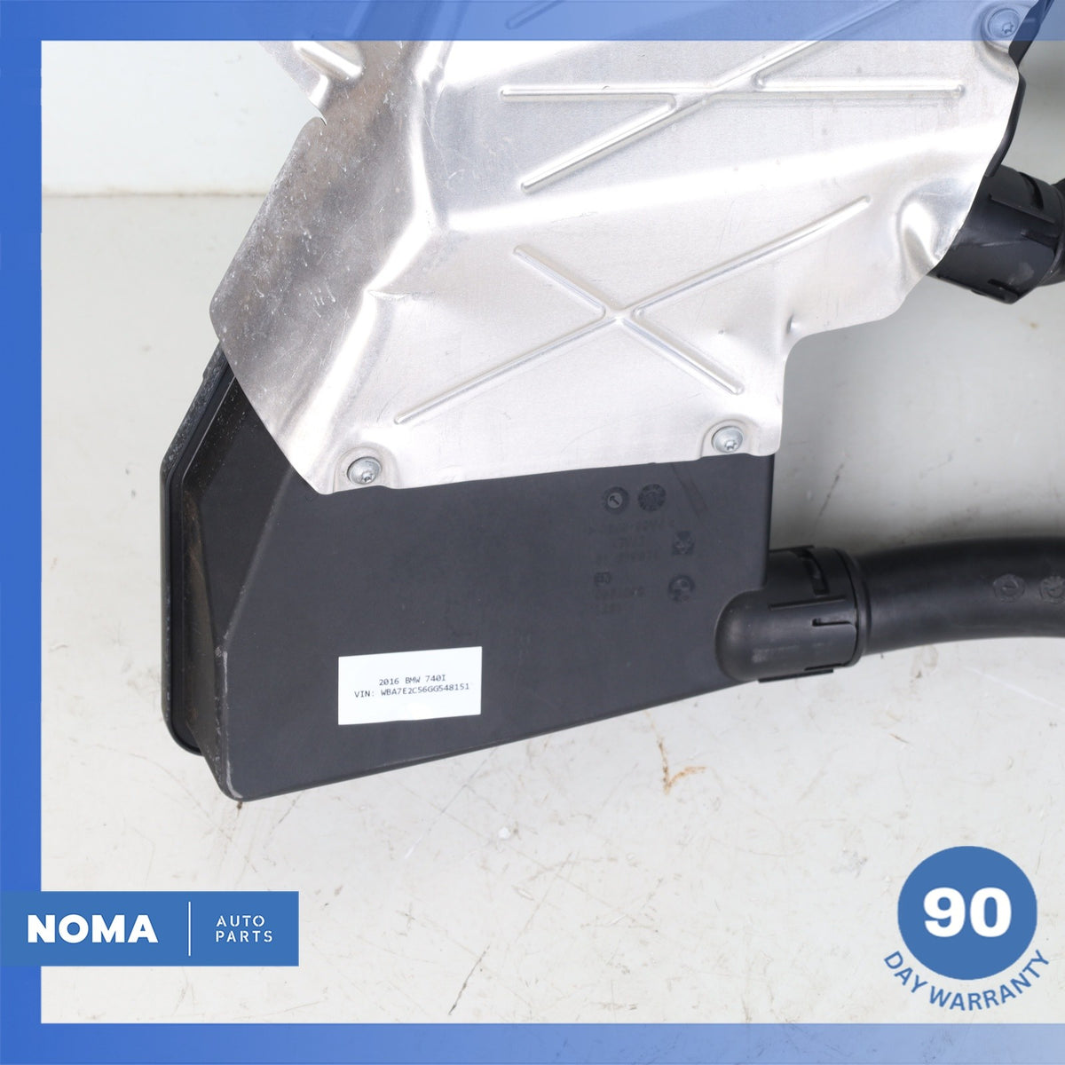16-23 BMW G12 740i 540i Engine Air Intake Fllter Box Cover w/ Resonator OEM 76k - photo 12
