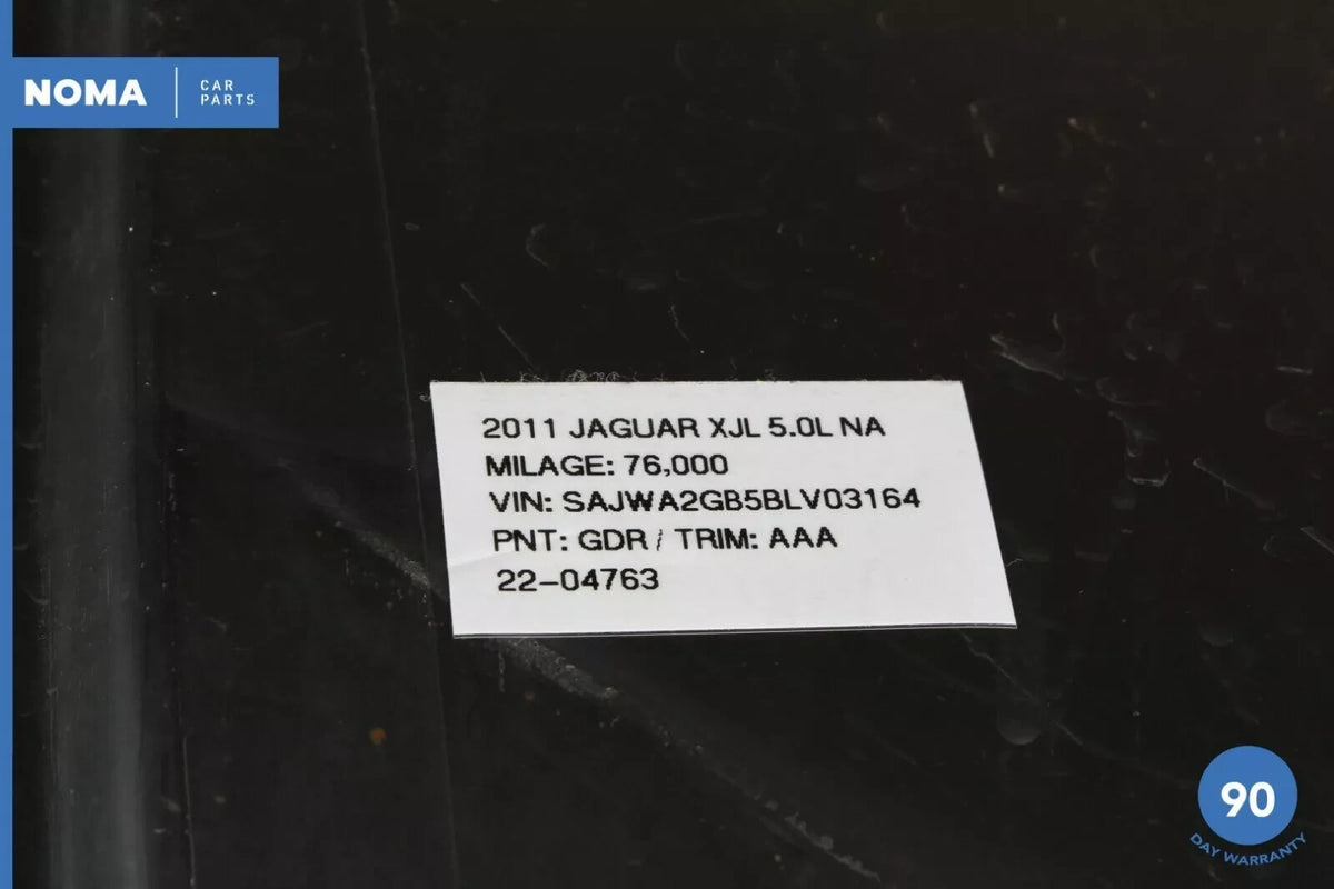 10-19 Jaguar X351 XJL XJR Rear Right Passenger Side Wheel Arch Cover OEM 76k - photo 8