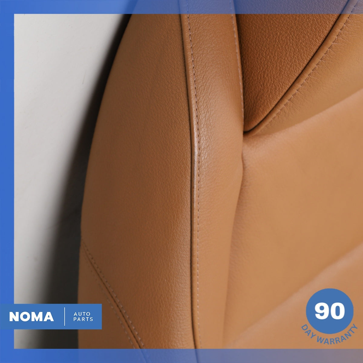 09-16 BMW E89 Z4 Right Passenger Side Sport Upper Top Seat Cushion Brown OEM - photo 11