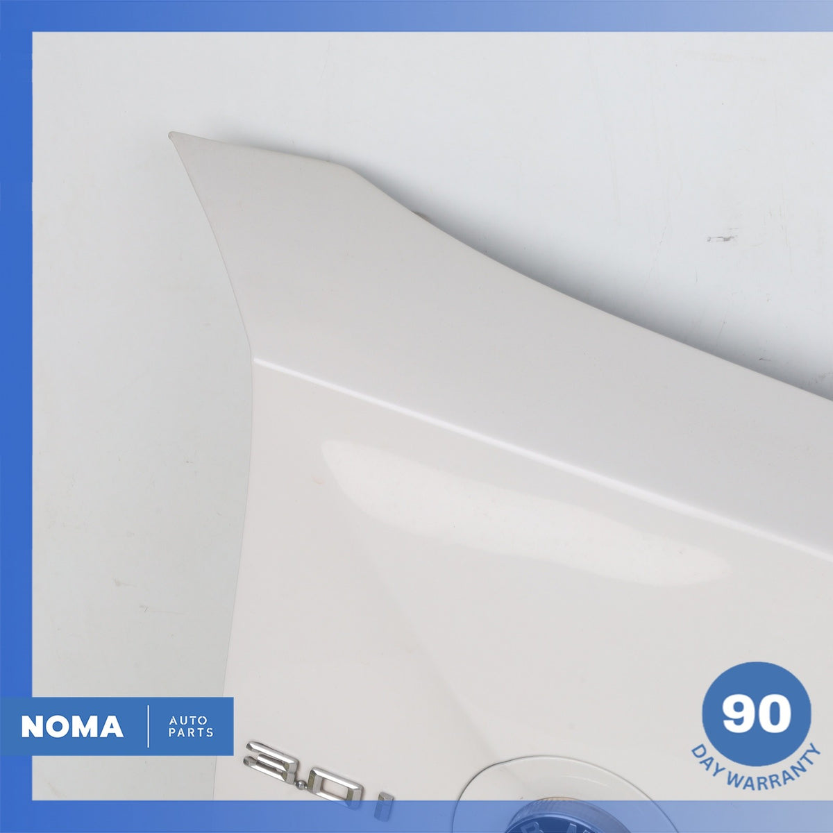 03-08 BMW E85 Z4 Front Right Side Fender Wing Cover Panel White OEM - photo 6