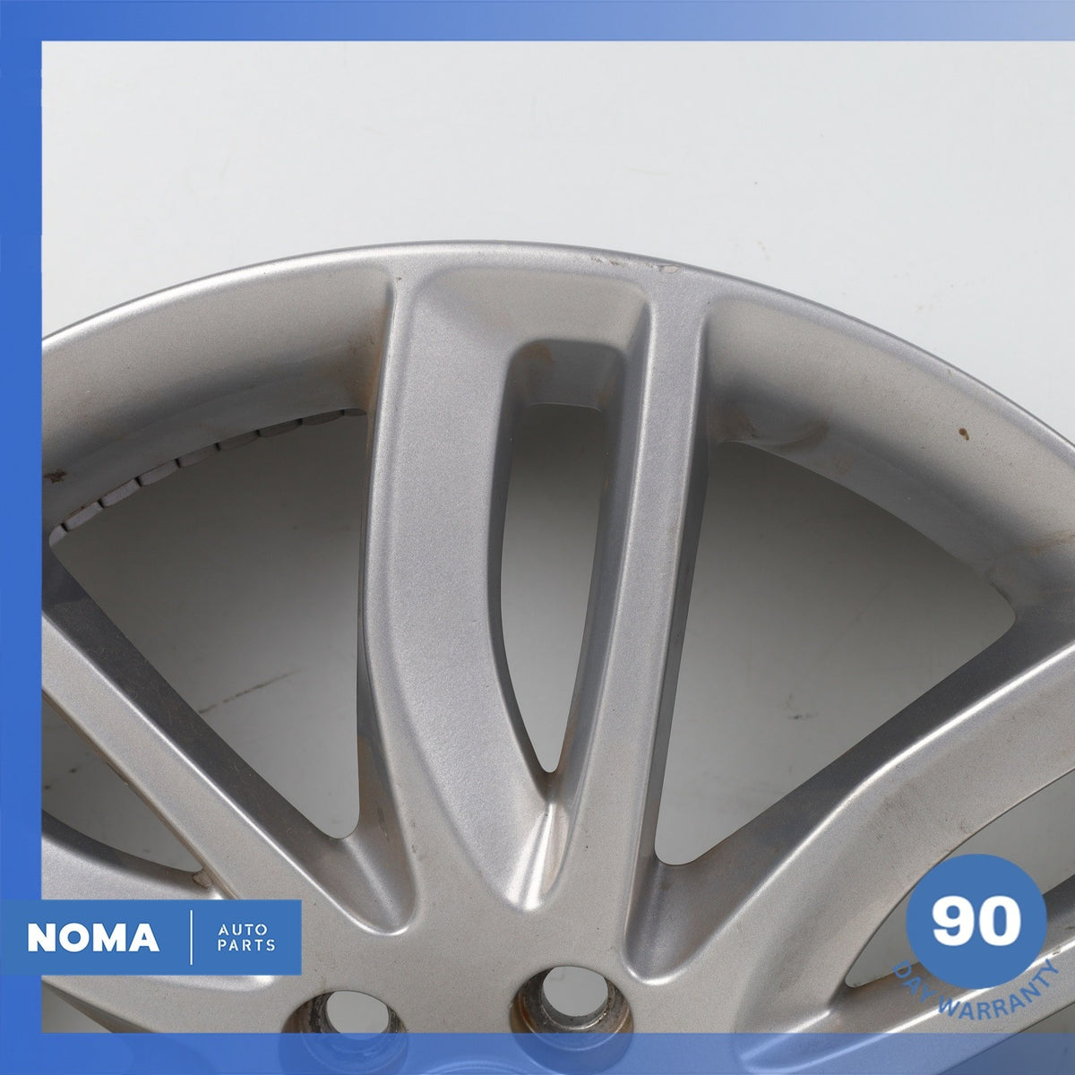 16-23 Jaguar X260 XF XE Razor 8 x R19 19" Wheel Rim Silver T2H4954 OEM - photo 2